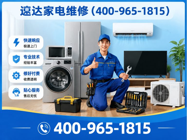 广安速达家电维修展示图